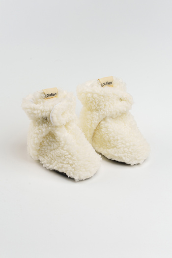 pufien Plush and Non-Knitting Baby Pants with Anti-Slip Soles