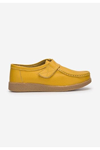 B T Shoes Milanka genuine leather loafers Yellow