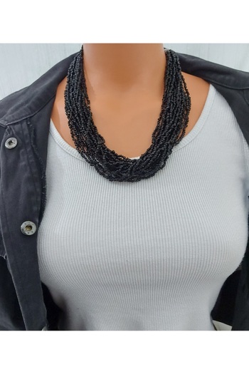 Nej Sand Bead Necklace