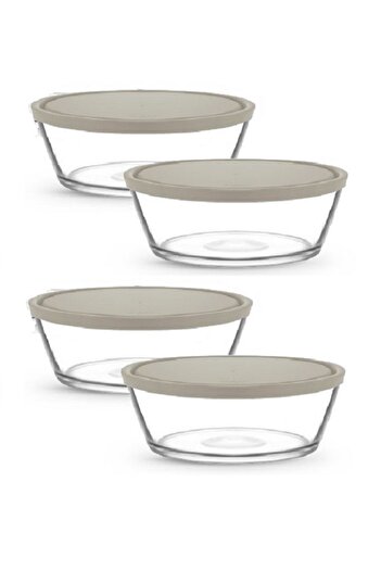 LAV 4 Pieces 1130Cc Feyzade Vega Storage Container