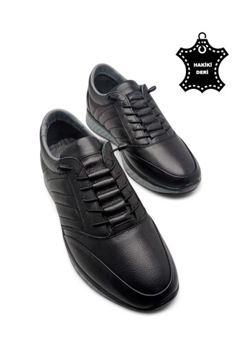 MAGIC SHOES Men's Inside and Outside Fully Genuine Leather Ultra Orthopedic Casual Shoes