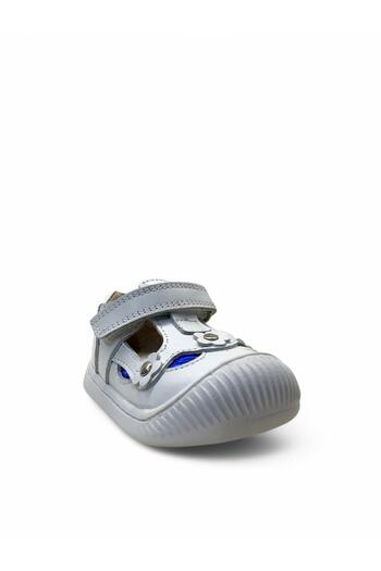 Tuğba Ortopedi 192 Orthopedic % Genuine Leather Baby Girl White Summer First Step Shoes