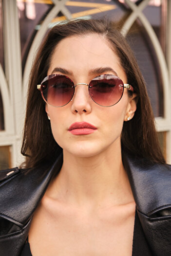 Monvago Mv 2377-2 Round Women's Sunglasses
