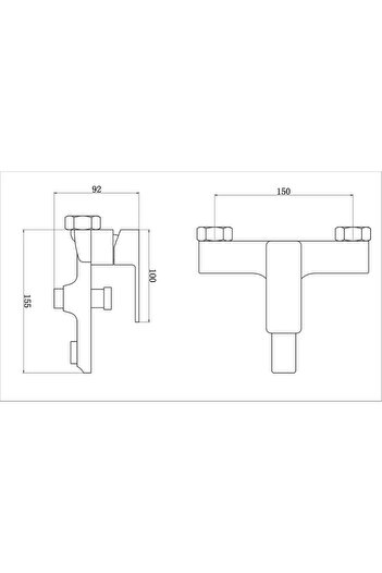 FLEKO Chrome Open Close 5 Years Warranty Brass Material Bathroom Faucet