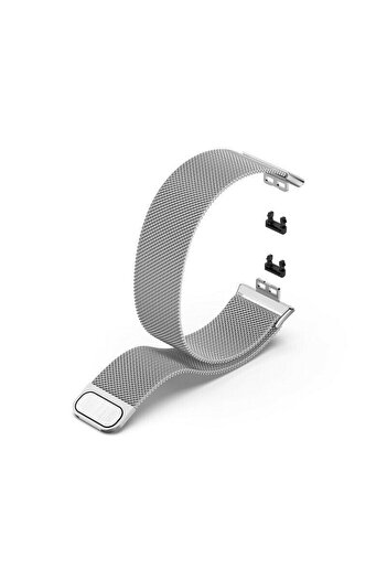 Nezih Case Huawei Watch Fit / Fit Elegant Compatible Practical Magnetic Design Stainless Steel Mesh Metal Band