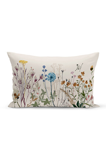 Bertille Home Spring Series Double Sided Digital Printed Throw Pillow Cover (Spring Easter Eastercushion Cover)