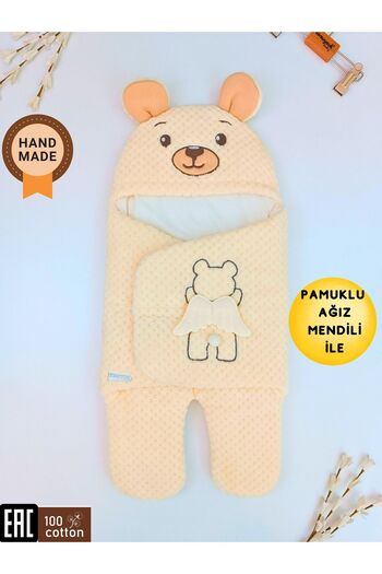 Tomuycuk Standing Personality Blanket - Soft Textured Cute Embroidered Cotton Assemble