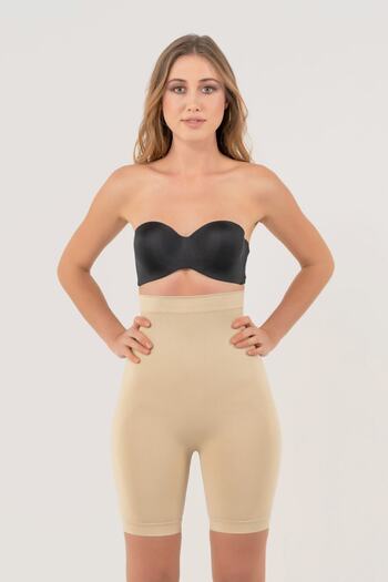 Yamuna Closed Basen Lifting Corset - Skin Color