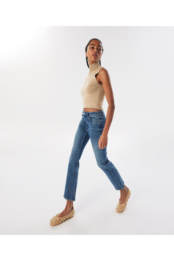 Twist Flare Fit Jean Trousers - Kıck