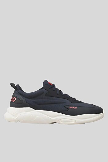 HUGO Erkek Leon Runn Sneaker Mavi