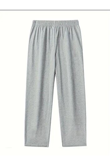 GERLAY unisex γκρι ίσιο παντελόνι