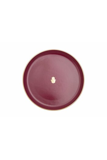 Porland Glamorous Fuchsia Flat Plate 20 cm