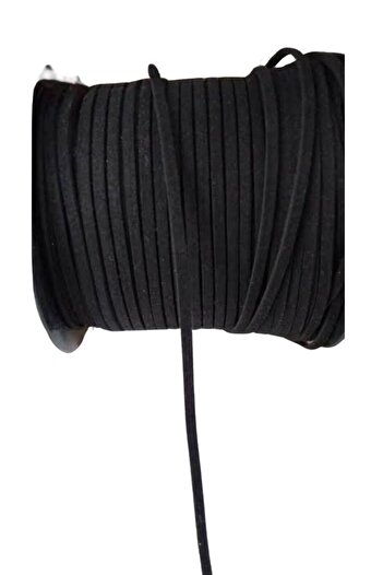 CT STONES Chamois Rope 1 mm Black 5 Meters