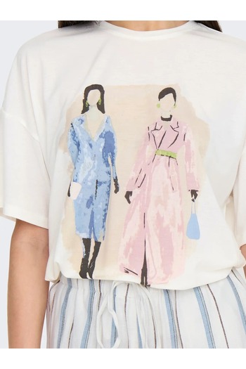 ONLY Γυναικείο T-shirt Onlmelina S / S 15342876