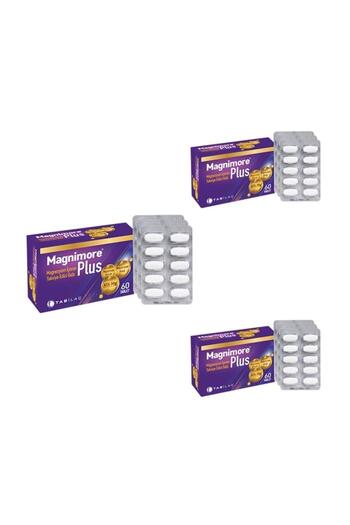 Magnimore Plus 60 Tablets 3 Pieces