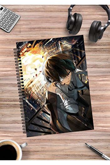 mertfigur Bungou Stray Dogs Spiral Notebook A5 (50 Sheets)