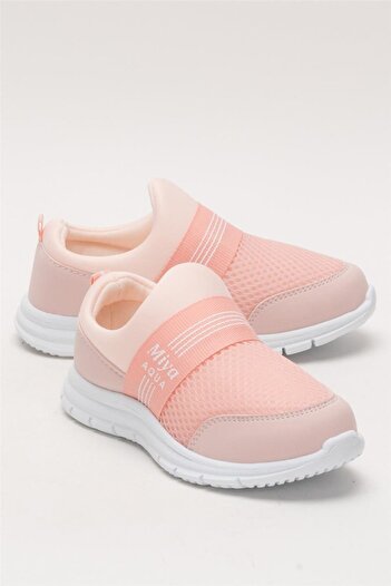 Liger Unisex Elastic Lightweight Airfle Children's Sports Shoes Powder