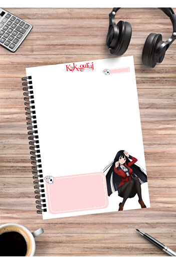 mertfigur Kakegurui Anime Spiral Notebook A5 (50Sheets)