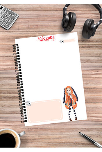 mertfigur Kakegurui Anime Spiral Notebook A5 (50Sheets)