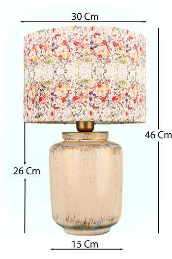 Hmydesign Vanessa Handmade Decorative Ceramic Lampshade