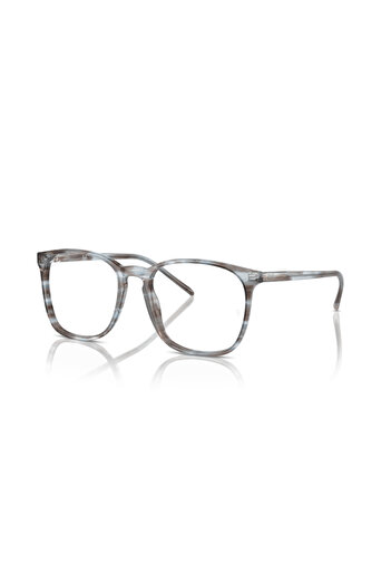 Ray-Ban Ray Ban Vista Unisex Square Eyeglasses- Rb 5387 - Lense Size:52mm - Striped Blue