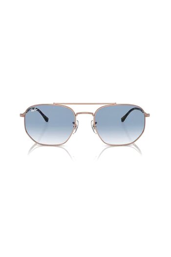 Ray-Ban Ray Ban Unisex Irregular Sunglasses- Rb 3707 - Lense Size:57mm - Rose Gold