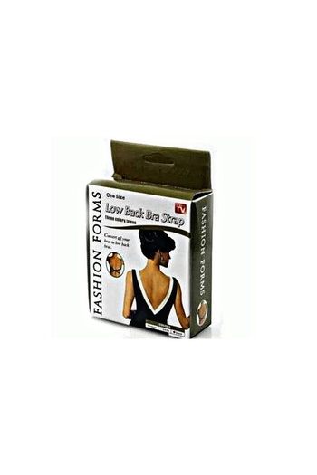 Generic Low Back Bra Strap Concealer 3-Pack - Multicolor