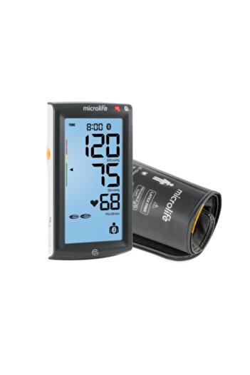 Microlife - جهاز قياس ضغط الدم BP A7 Touch BT للذراع العلوي - بلوتوث/USB، MAM وAFIB