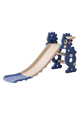 Ma Baby Kids Slide Indoor and Outdoor Home Small Playground Toys with Ball Frame Basketball