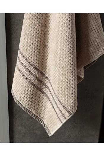 Madame Coco Alissa 100% Cotton Bath Towel - Beige