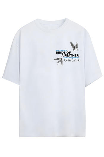 SVART WEAR Unisex Billie Eilish T-Shirt Βαμβακερή εκτύπωση υψηλής ανάλυσης