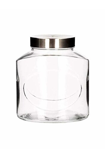 Paşabahçe 80393 Ellipse Metal Closed Jar - 1000 CC