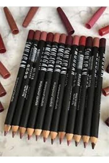 MUJGAN 12'li Set Pastel Renk Dudak Kalemi