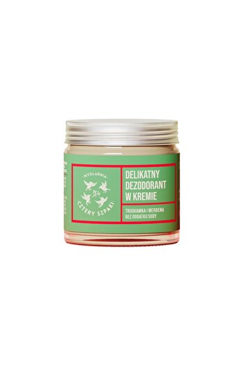 CZTERY SZPAKI CZTERY SZPAKI Jemný krémový deodorant Jahoda a Verbena, 60 ml
