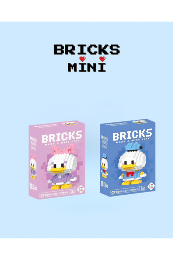 Bricks Donald Ve Daisy Duck İkili Set Bricks Mini Lego