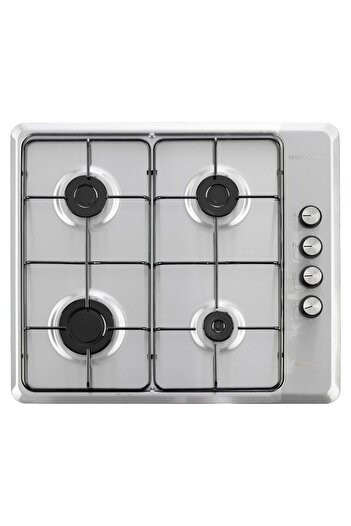 Hausberg Built-in hob HB-580IN, electric ignition, gas, 4 burners, safety system, Stainless steel