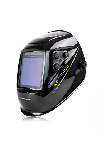 Choice UN9000BLACK SAFEUP TRUE Color 4 Sensors Solar Cell Powered Auto Darkening Welding Helmet Welding Mas