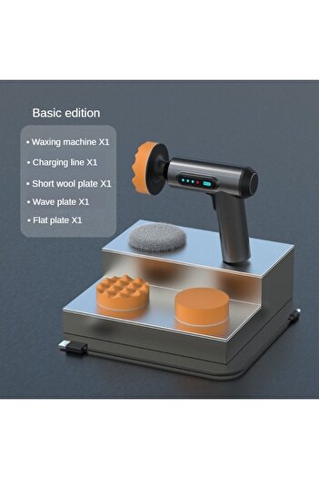 Choice 1Set Car Polisher Handheld Wireless Polisher Car Polishing Waxing Machine Power Tool for Car Cleanig