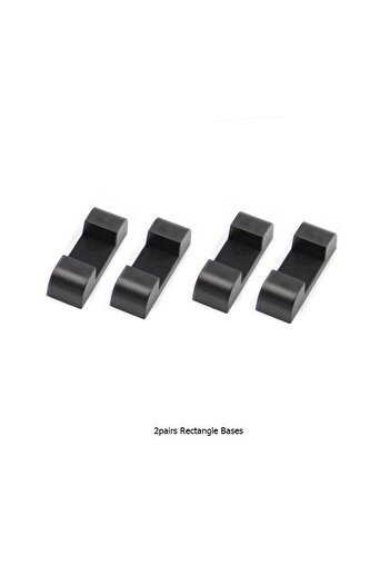 Choice 2 Black Rectangle Jewelry Storage Box Earring Studs Storage Box Antioxidant Pe Film Suspension Box H
