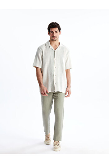 LC Waikiki LCW Slim Fit Linen Blended Men's Trousers