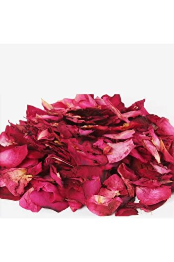 HOBİ Kurutulmuş Gül Yaprakları Spa Ve Banyo İçin Yemek Masası Süsü 50 GR