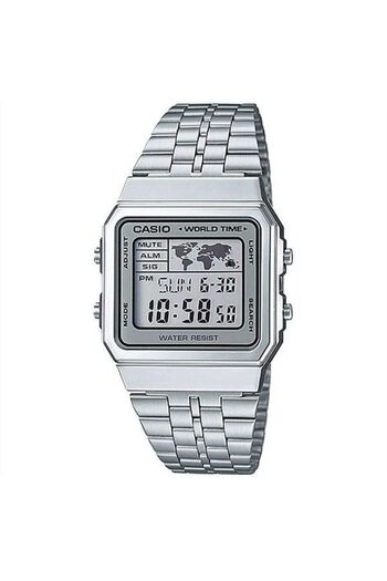 Casio Casio Classic Digital Quartz Watch A500WA-7DF 34mm Unisex Silver