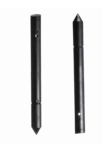Generic Multifunction 2-in-1  Stylus Pen Black