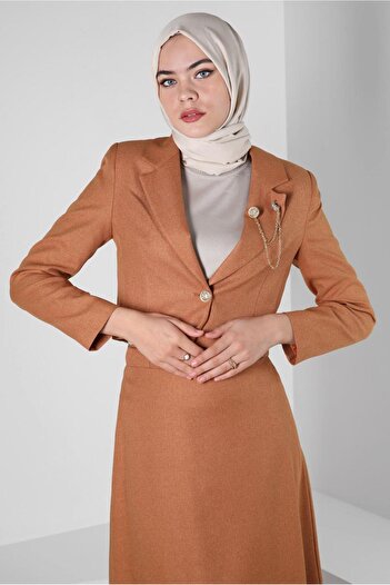Alvina ACCESSORY DETAILED SKIRT SUIT 44159
