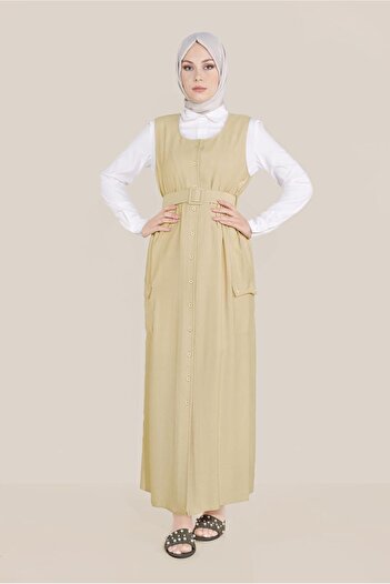 Alvina Boydan Buttoned Belt Gilet 40690