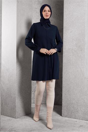 Alvina Shirt Collar Tunic 45197