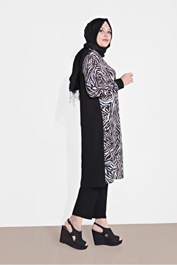 Alvina Patterned Tunic 2874 - Comfortable Fit