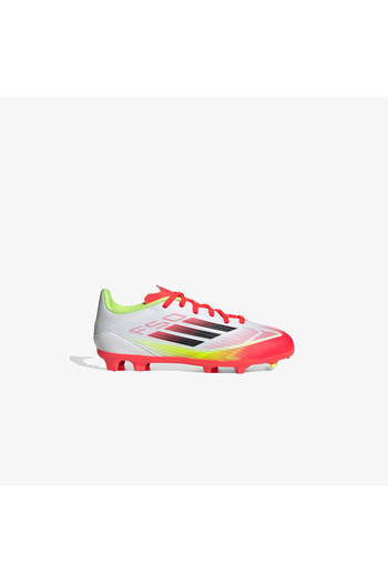 adidas F50 League Mg Kids White Turf Football Boots