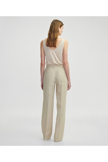 İpekyol Wide leg fit keten pantolon