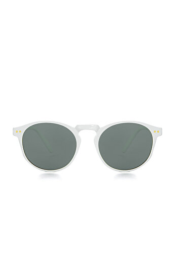 ModaLucci Women Men's Unisex Round Sunglasses